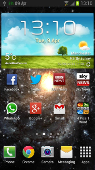 Descargar Fecha barra de estado 2 Trabajo para Android