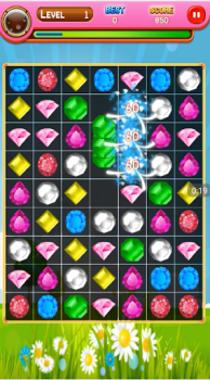 Descargar Diamond Rush Rompecabezas para Android captura de pantalla 2