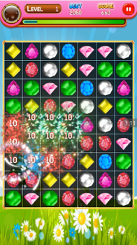 Descargar Diamond Rush Rompecabezas para Android captura de pantalla 3