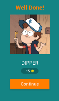 Descargar Gravity Falls GAME Juegos de palabras para Android captura de pantalla 2