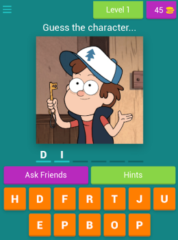 Descargar Gravity Falls GAME Juegos de palabras para Android captura de pantalla 7