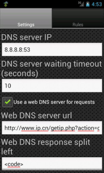 Descargar DNS Server Herramientas para Android captura de pantalla 3