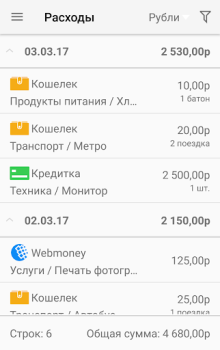 Descargar Contabilidad del hogar Finanzas para Android captura de pantalla 3