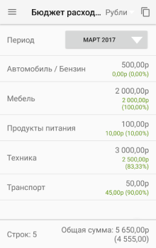 Descargar Contabilidad del hogar Finanzas para Android captura de pantalla 6