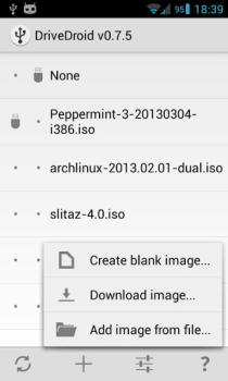Descargar DriveDroid Herramientas para Android captura de pantalla 4