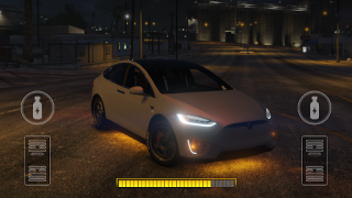 Descargar Model X Tesla Car Parking Game Simuladores para Android captura de pantalla 3