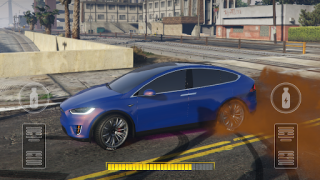 Descargar Model X Tesla Car Parking Game Simuladores para Android captura de pantalla 5