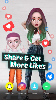 Descargar BOO 3D Avatar Social para Android captura de pantalla 7