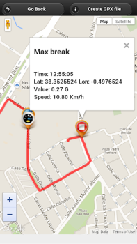 Descargar Car Performance Meter, velocím Mapas y navegación para Android captura de pantalla 5