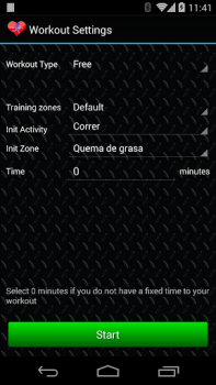 Descargar Cardio Training Salud y estado fisico para Android captura de pantalla 2