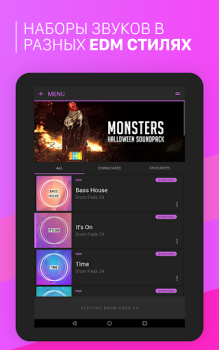 Descargar Electro Drum Pads 24 Music Pad Música y audio para Android captura de pantalla 6