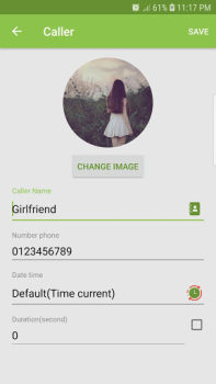Descargar Fake Call and Sms Entretenimiento para Android captura de pantalla 4