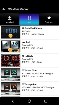 Descargar Fancy Widgets Personalización para Android captura de pantalla 5