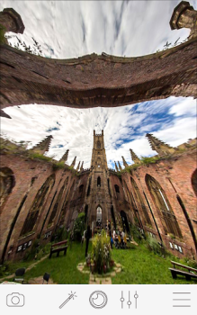 Descargar Fisheye Foto para Android captura de pantalla 3