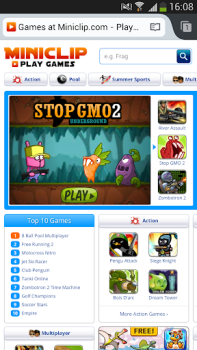 Descargar FlashFox - Flash Browser Trabajo para Android captura de pantalla 2