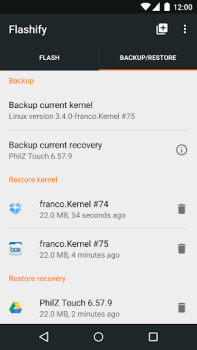 Descargar Flashify (for root users) Herramientas para Android captura de pantalla 3
