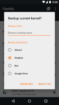 Descargar Flashify (for root users) Herramientas para Android captura de pantalla 4
