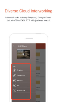 Descargar GOM Player Editores y reproductores de video para Android captura de pantalla 3