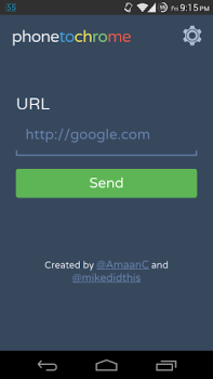 Descargar Phone to Chrome Herramientas para Android captura de pantalla 2
