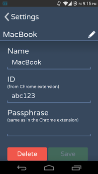 Descargar Phone to Chrome Herramientas para Android captura de pantalla 3