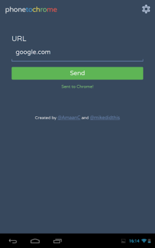 Descargar Phone to Chrome Herramientas para Android captura de pantalla 5