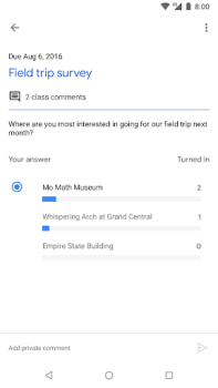 Descargar Google Classroom Educación para Android captura de pantalla 5