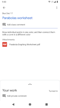 Descargar Google Classroom Educación para Android captura de pantalla 6