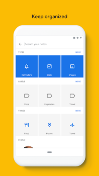 Descargar Google Keep: notas y listas Trabajo para Android captura de pantalla 3