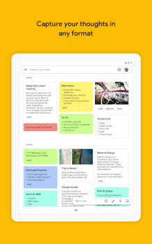 Descargar Google Keep: notas y listas Trabajo para Android captura de pantalla 6