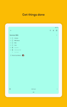 Descargar Google Keep: notas y listas Trabajo para Android captura de pantalla 7
