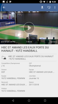 Descargar HandTV Editores y reproductores de video para Android captura de pantalla 2