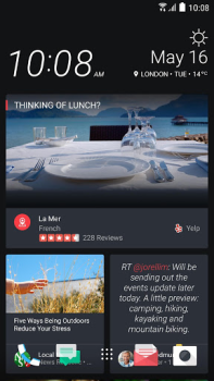 Descargar HTC Sense Home Noticias y revistas para Android captura de pantalla 6