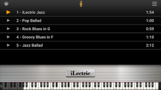 Descargar iLectric Piano Free Música y audio para Android captura de pantalla 5