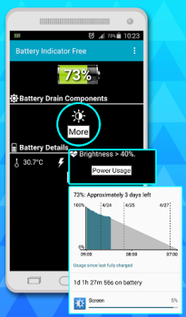 Descargar Indicador de batería Herramientas para Android captura de pantalla 2