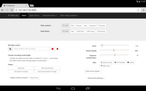 Descargar IP Webcam Editores y reproductores de video para Android captura de pantalla 5