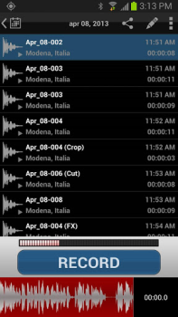 Descargar iRig Recorder FREE Música y audio para Android captura de pantalla 3