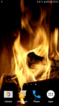 Descargar Fireplace Live Wallpaper Personalización para Android captura de pantalla 5