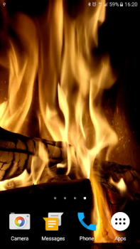 Descargar Fireplace Live Wallpaper Personalización para Android captura de pantalla 6