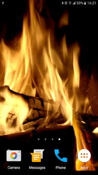 Descargar Fireplace Live Wallpaper Personalización para Android captura de pantalla 7