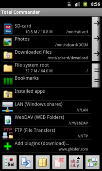 Descargar LAN plugin for Total Commander Herramientas para Android captura de pantalla 2