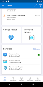 Descargar Microsoft Azure Negocio para Android captura de pantalla 2