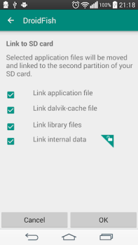 Descargar Link2SD Herramientas para Android captura de pantalla 5
