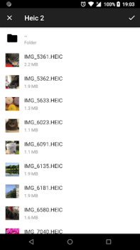 Descargar Luma: convertir heic a jpg Foto para Android captura de pantalla 2