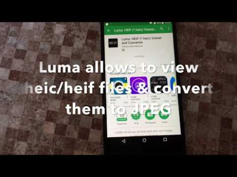 Descargar Luma: convertir heic a jpg Foto para Android captura de pantalla 6