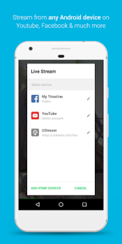 Descargar ManyCam - Easy live streaming Entretenimiento para Android captura de pantalla 2