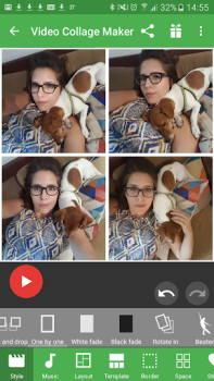 Descargar Creador de Collages de Video Foto para Android captura de pantalla 2
