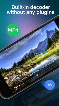 Descargar Reproductor multimedia Editores y reproductores de video para Android captura de pantalla 3