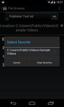 Descargar Media Player Classic Remote Editores y reproductores de video para Android captura de pantalla 5