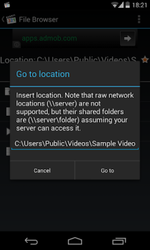 Descargar Media Player Classic Remote Editores y reproductores de video para Android captura de pantalla 6