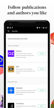 Descargar Medium Noticias y revistas para Android captura de pantalla 4